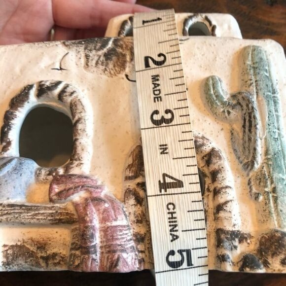 Vintage Ceramic Adobe Nightlight or Christmas Villa - Picture 7 of 12